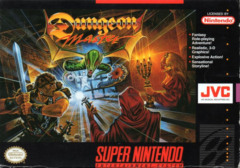 Dungeon Master for Super Nintendo